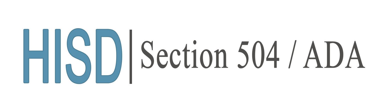 Section 504 ADA Heading Section 504 ADA Heading